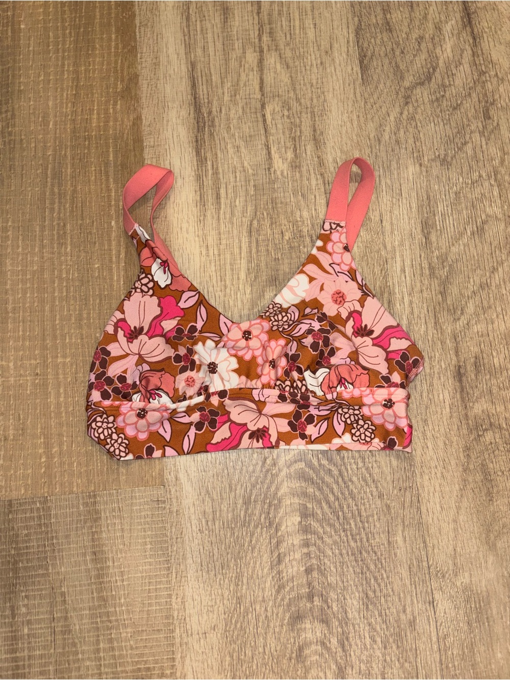 Aerie Offline Floral Sports Bra